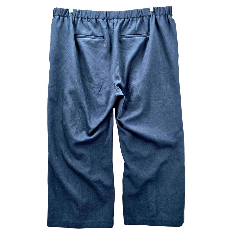 Old Navy Blue Wide Leg Bootcut Pants Bottoms Classic Executive Trousers Plus 20 - Picture 2 of 6